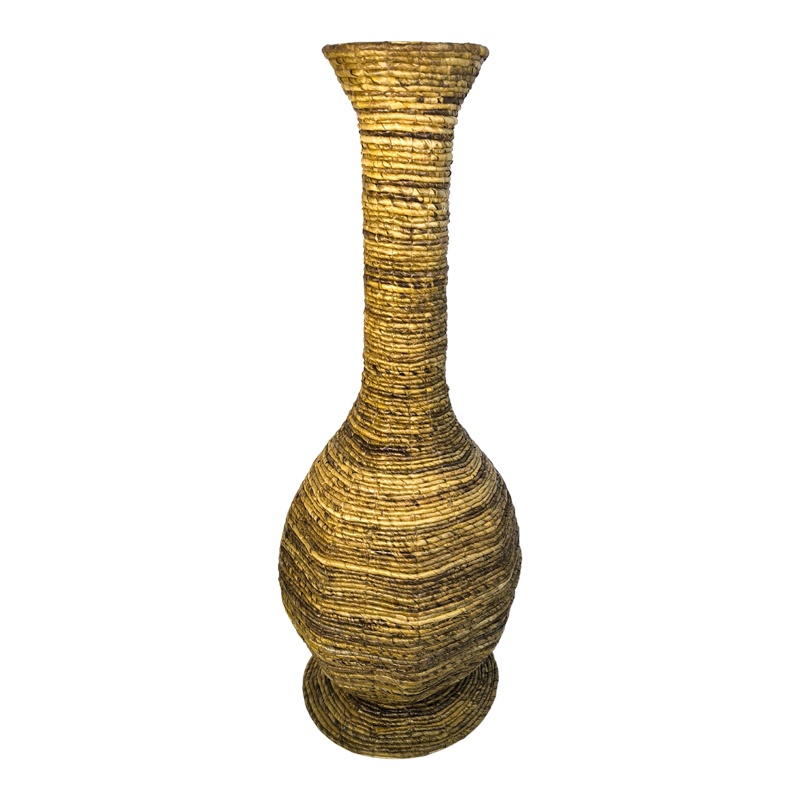 Vaza decorativa Strail Natural 40x40x100 cm