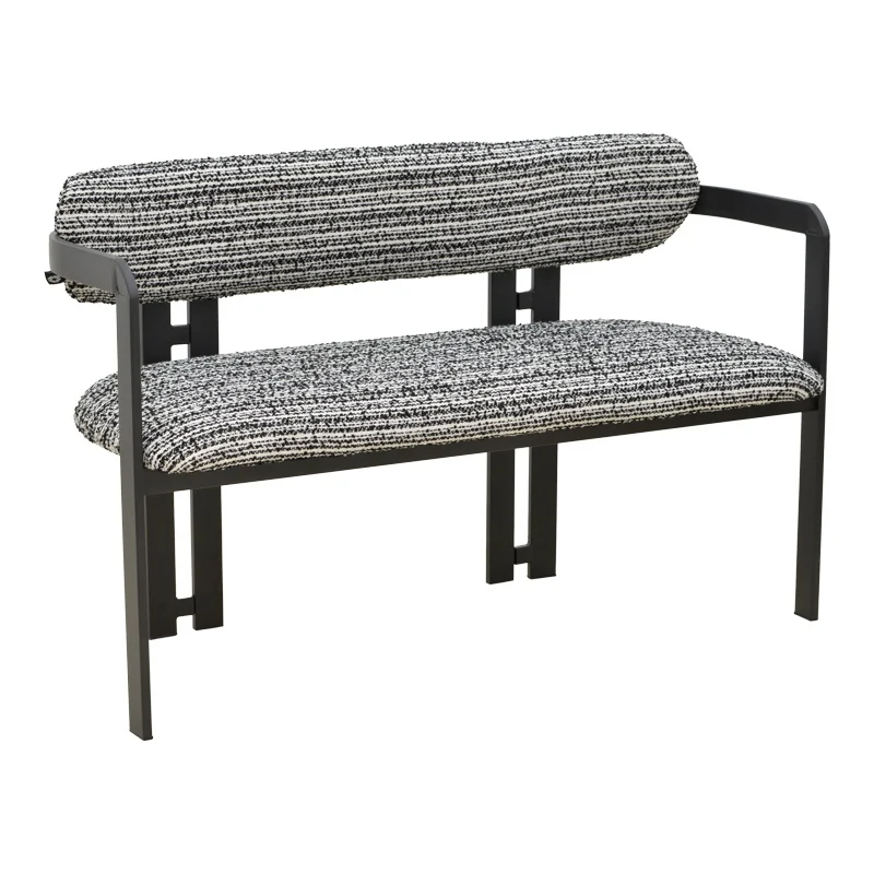 Banca, Berdona, Pako, Negru 120x47x78 cm