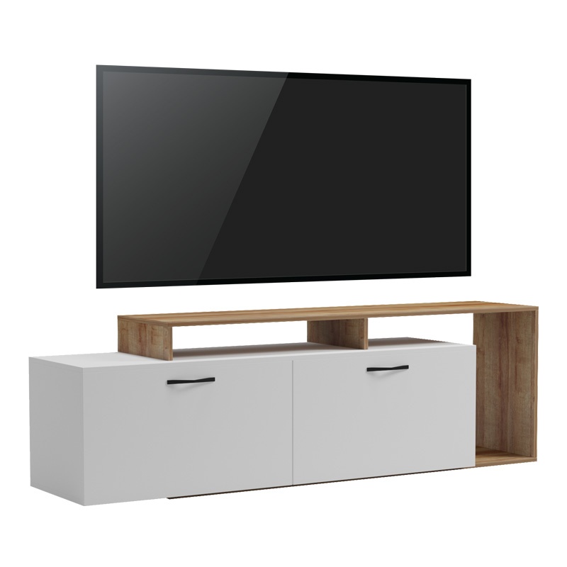 Comoda TV Tobler Alb 170x40x53 cm