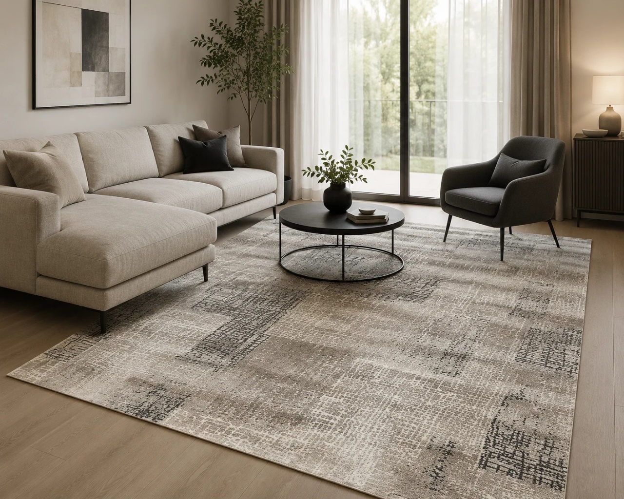 Covor, Anny, Crem, 118x200 cm, Delta Anny 33046