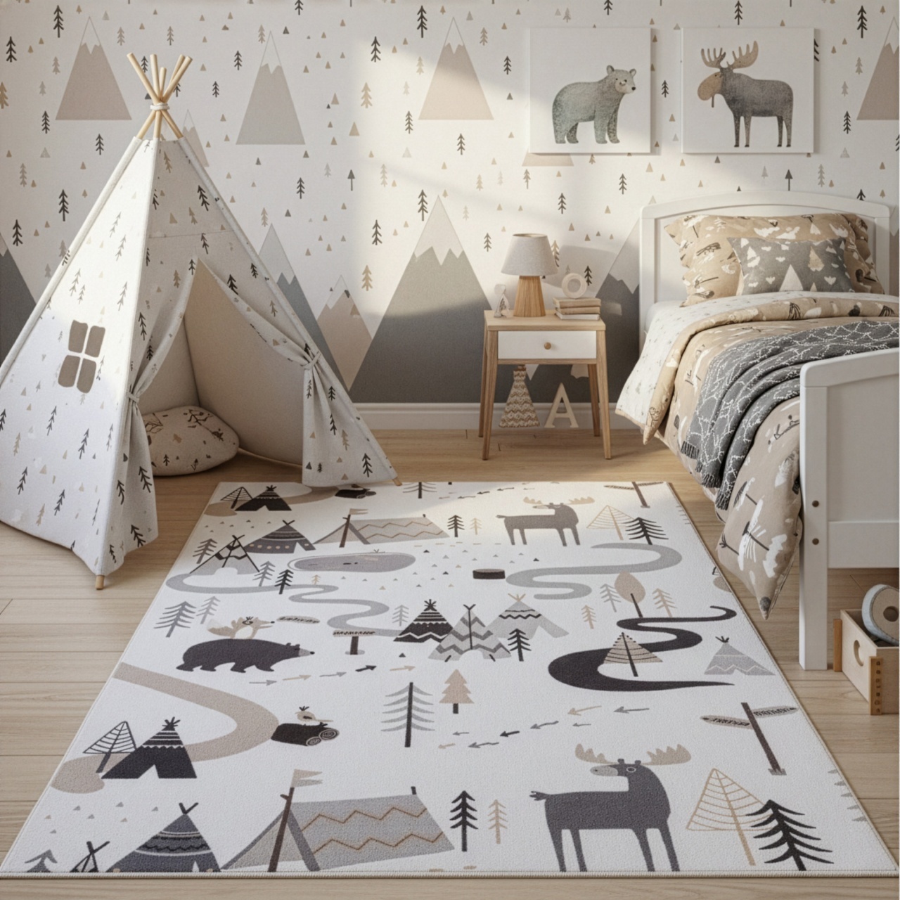 Covor Coco V5 Crem 200x290 cm