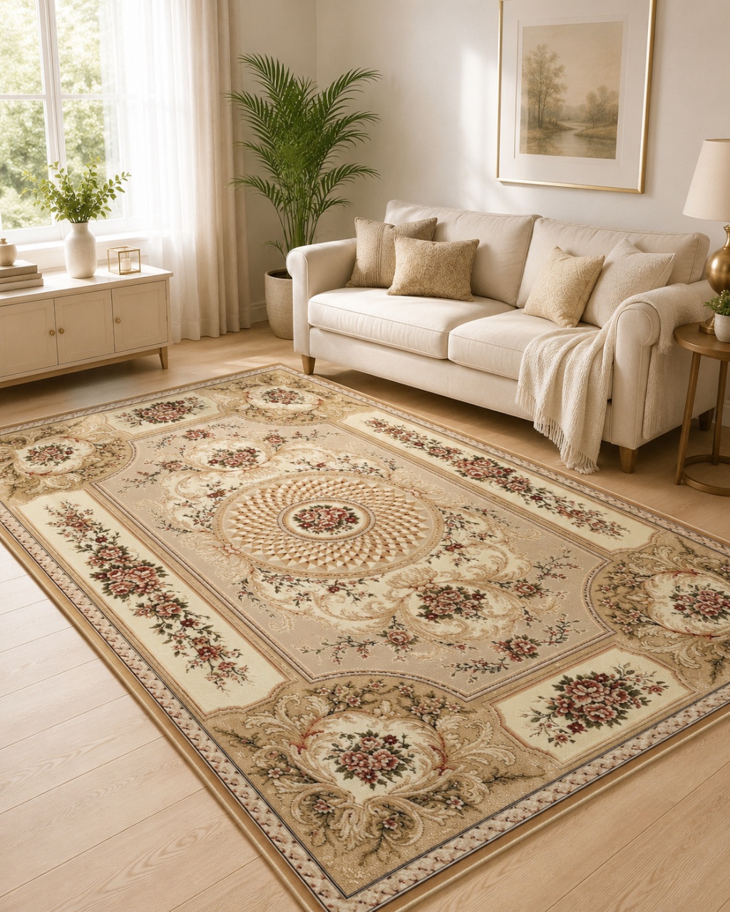 Covor, Lotos, Bej, 60x110 cm, Delta Lotos 531