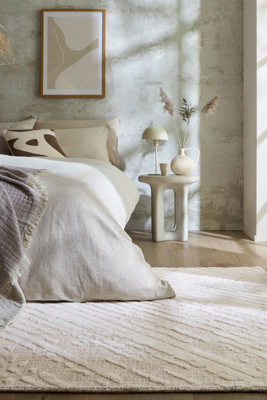 Covor Remy Circular Knit Crem 200x300 cm, Flair Rugs