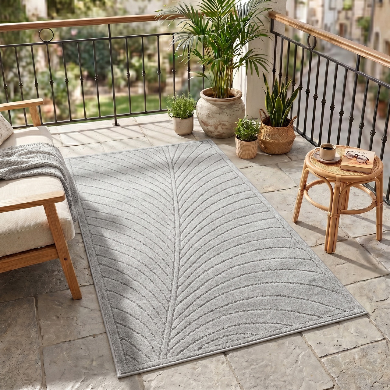 Covor Traversa NOVA V4 Argintiu 80x150 cm