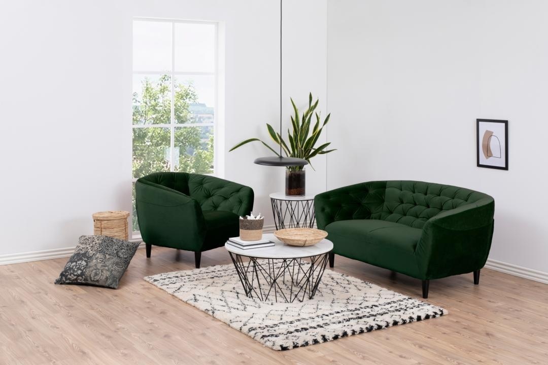 Fotoliu Ria, Verde, 78x97x84 cm