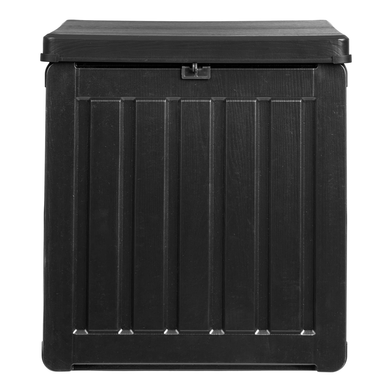 Lada depozitare pentru perne Sobra, Negru, 42.8x42.8x46.4 cm