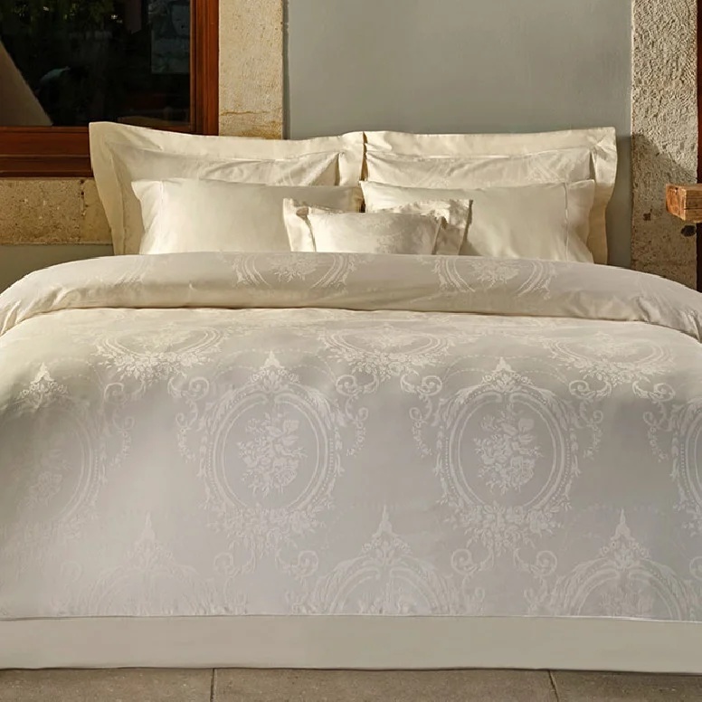 Lenjerie Juliette Ecru King Size (Bumbac Egiptean)