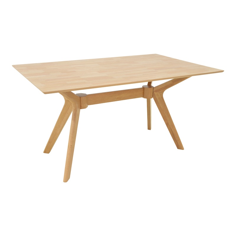 Masa de dining, Raffles, Natural, 90x150x76 cm