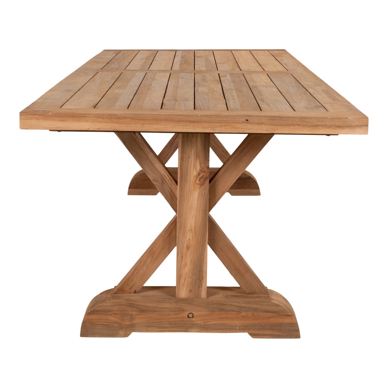 Masa dining Volos, Natural, 240x100x75 cm