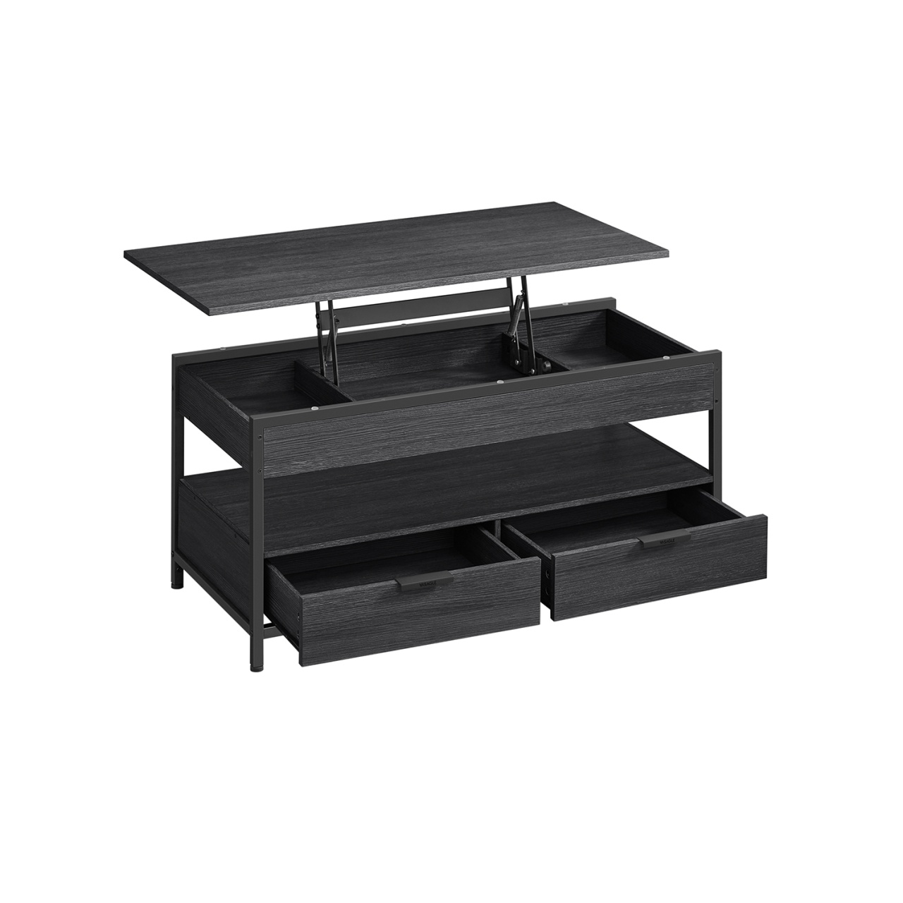 Masuta de cafea extensibila Vasagle Gri 100x50x48 cm