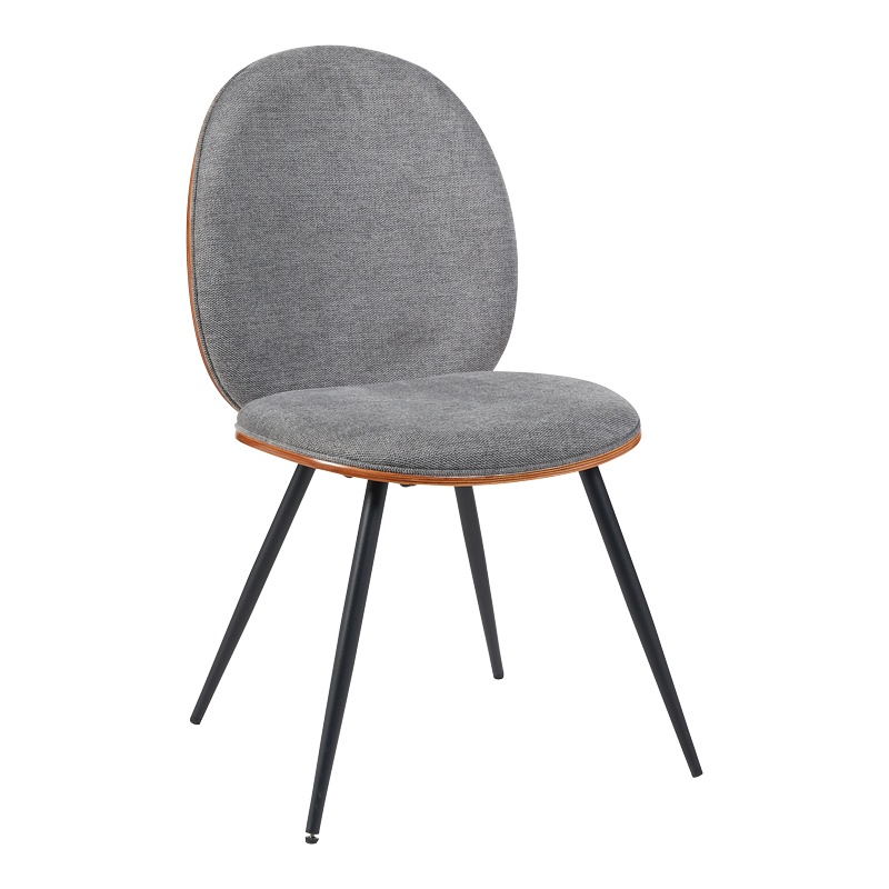 Scaun, Nerezy, Negru, 57.5x48x88 cm