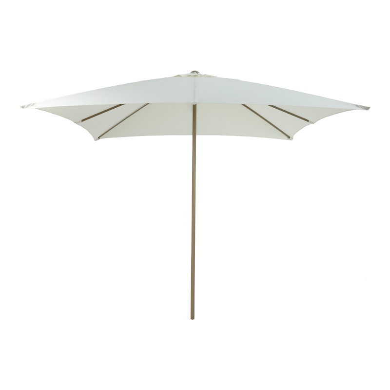Umbrela de gradina, Solis, Alb, 250x250x235 cm