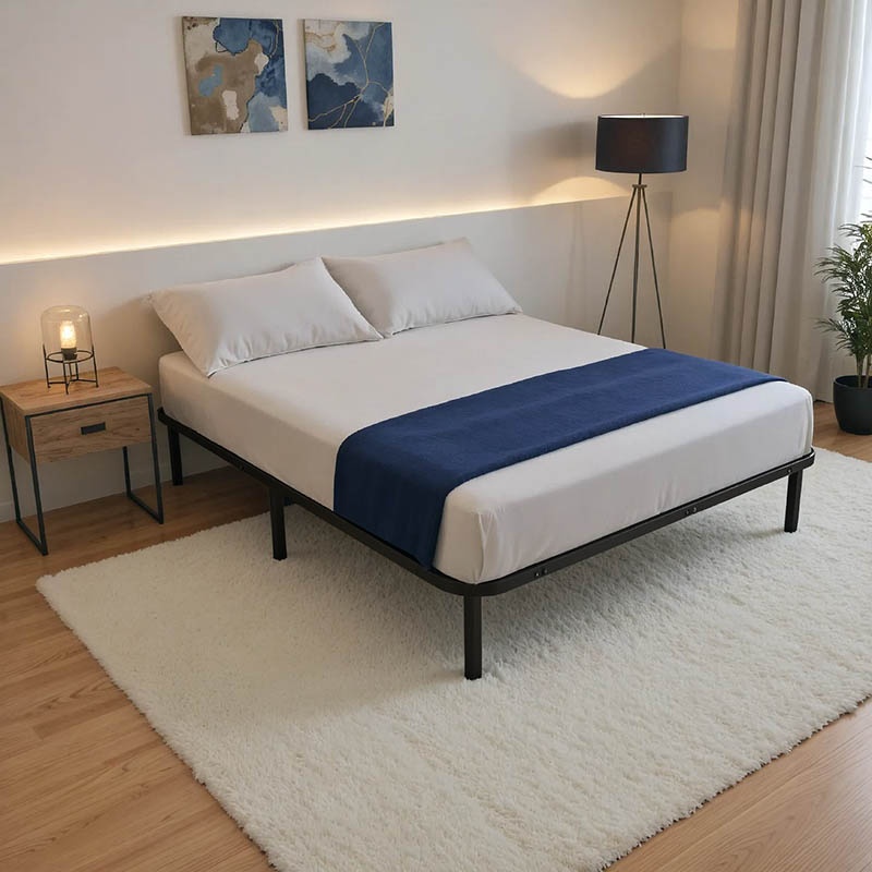 Cadru de pat Amaso Natural 160x200x28 cm