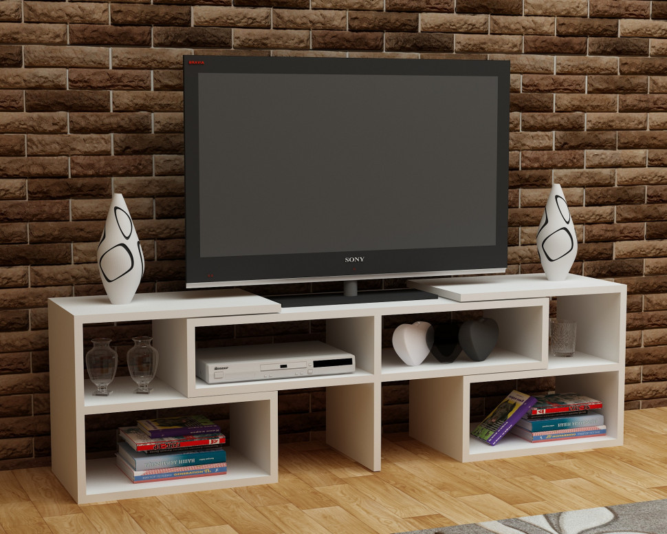 Comoda TV Care - Alb
