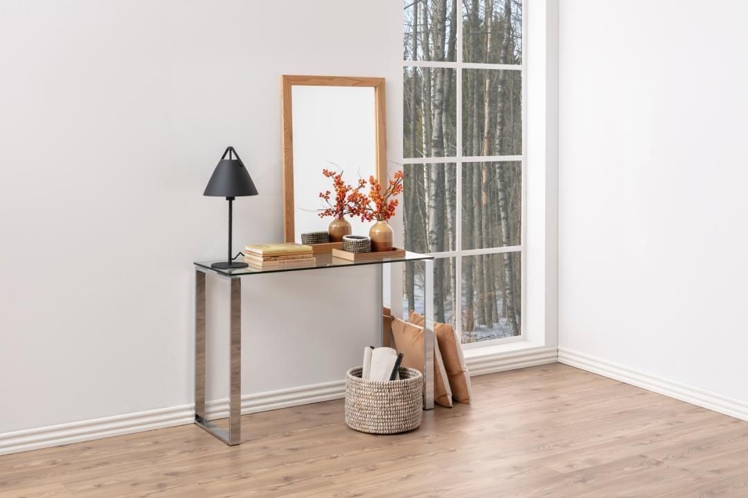Consola Katrine, Transparent, 76x110x40 cm