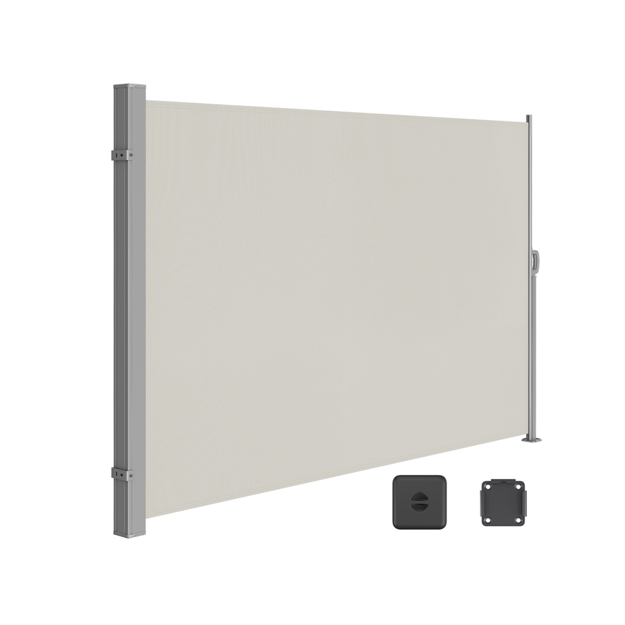 Copertina laterala Songmics Argintiu 200x350 cm