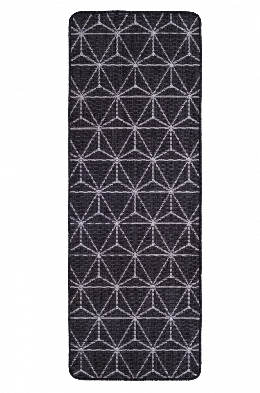 Covor bucatarie, Flex, Negru, 75x200 cm, Delta 19647
