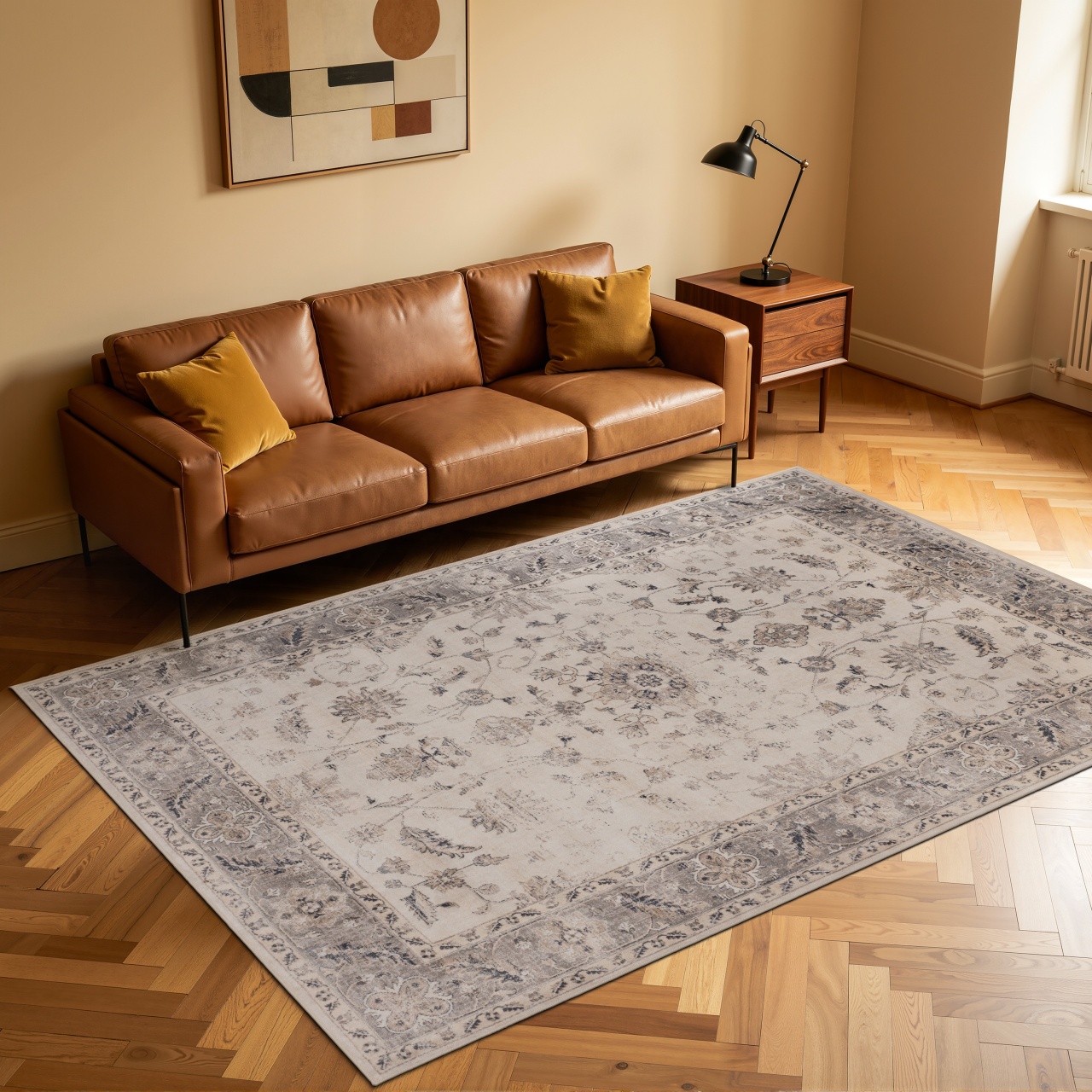 Covor Dreptunghiular INKA V3 Bej 120x170 cm