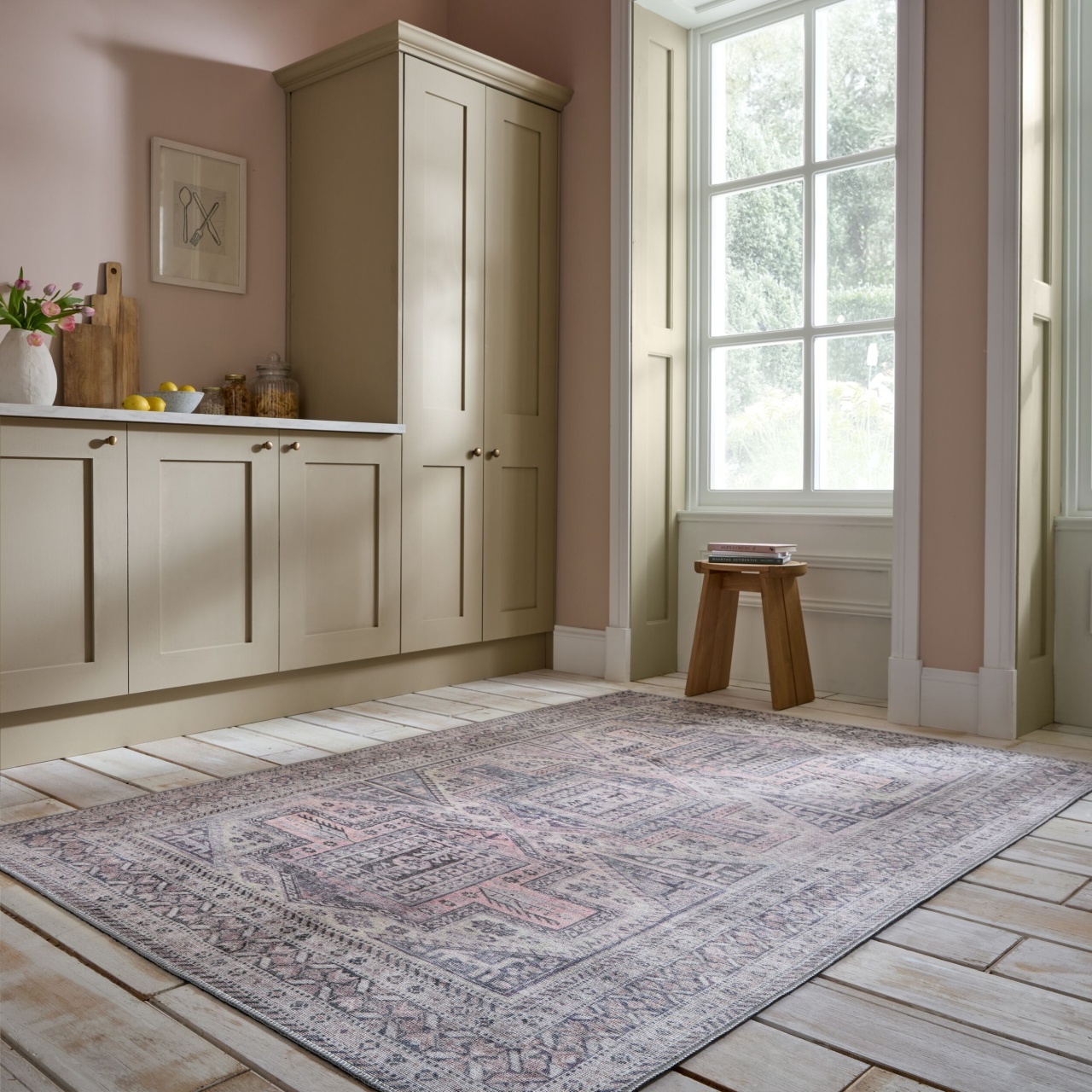 Covor Otis Global Roz 190x290 cm, Flair Rugs