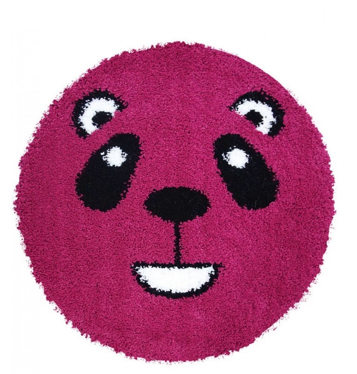 Covor Rotund, Fantasy, Roz, 67x67 cm, Delta Smile 12091