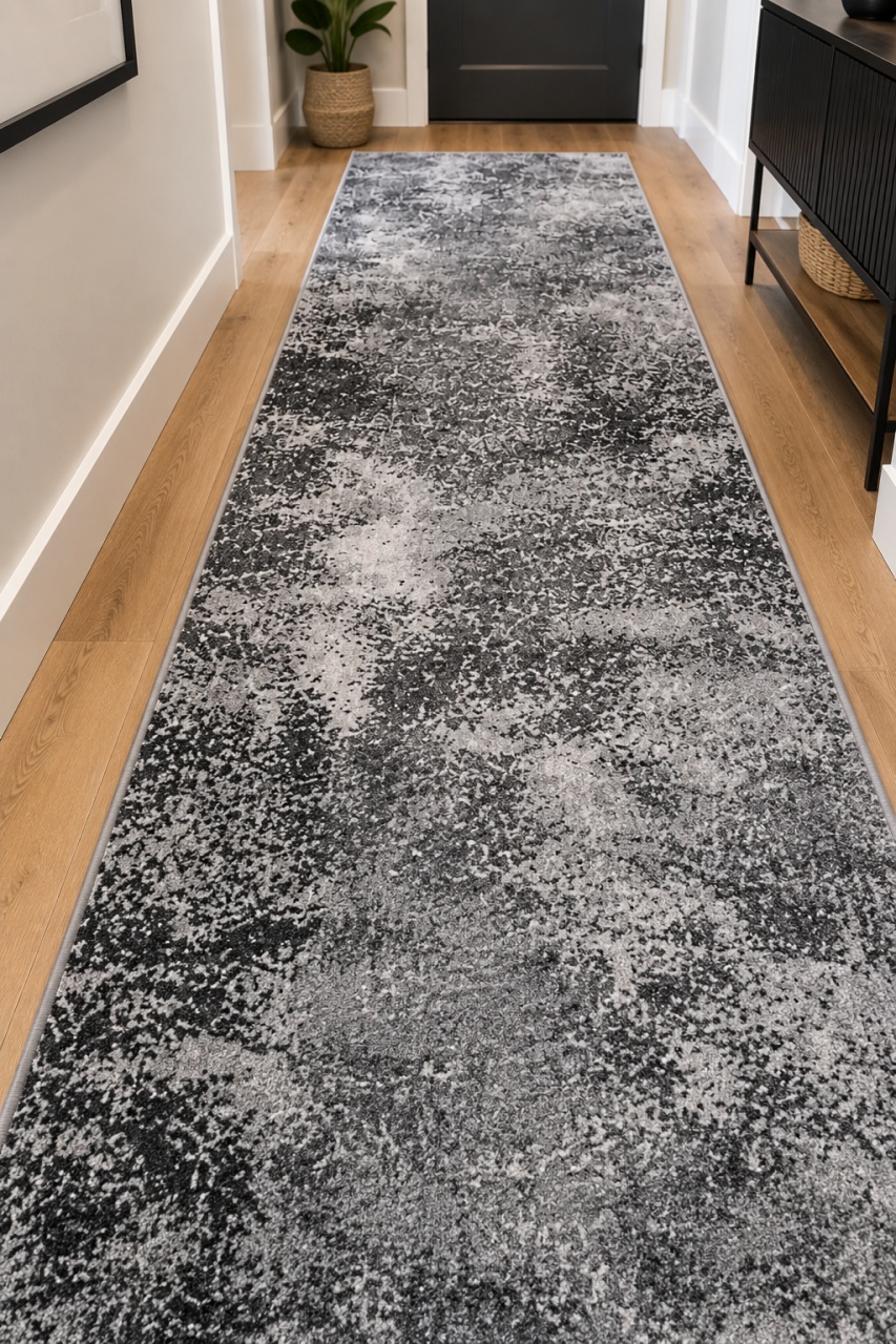 Covor Traversa, Mira, Gri, 100x400 cm, Delta 24058