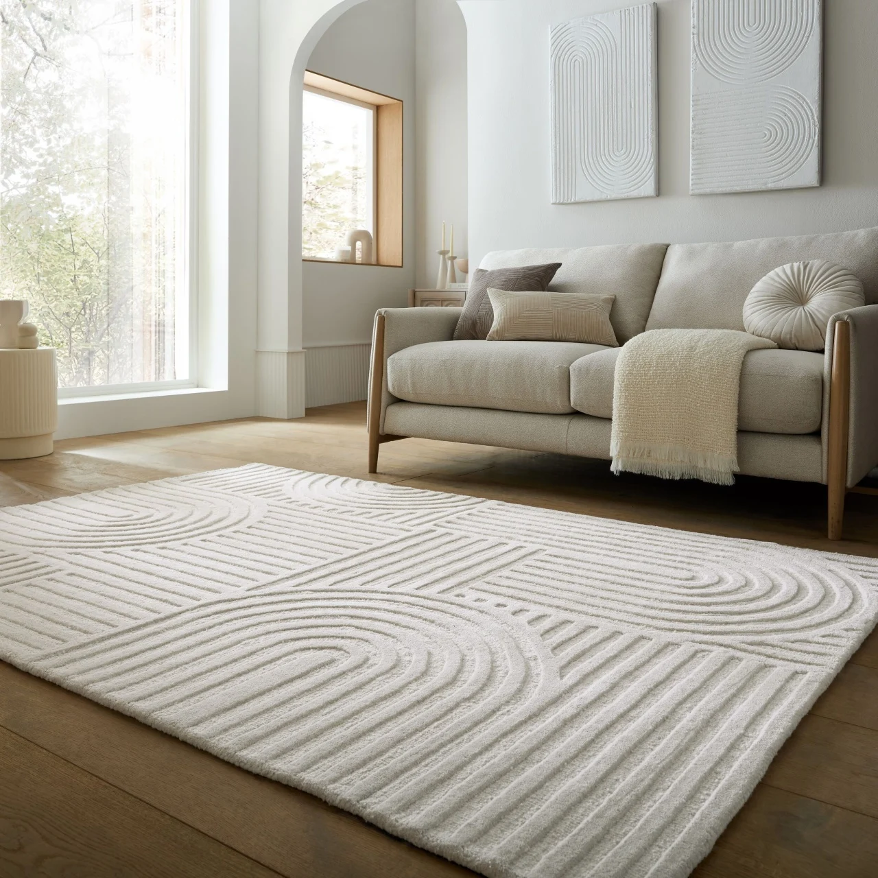 Covor Zen Garden Ivoar 120x170 cm