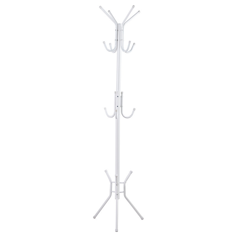 Cuier haine tip pom Piero metal alb D44x181cm
