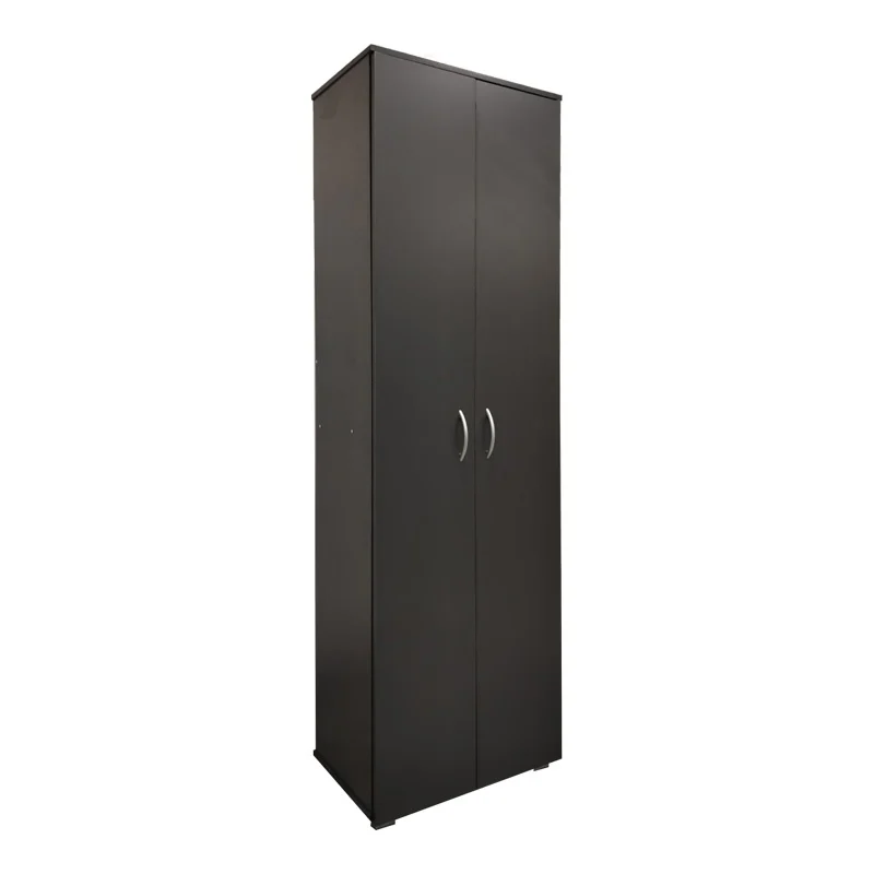 Dulap cu 2 usi Racka Gri inchis 58x34x186 cm