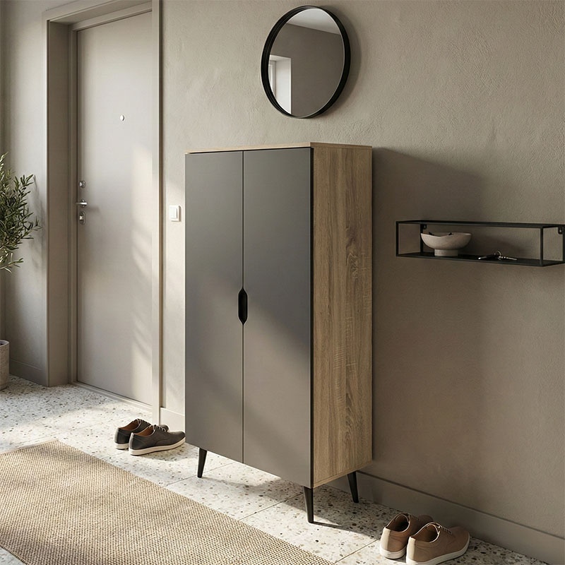 Pantofar, Oufelia, Negru, 32.5x60x134.5 cm