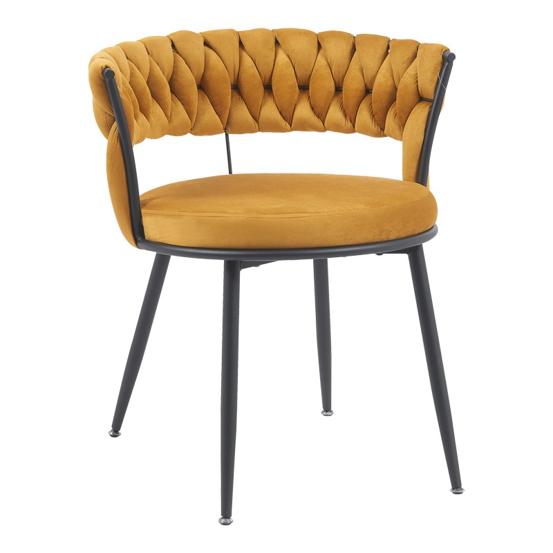 Scaun Alkia Galben 60x57x68 cm