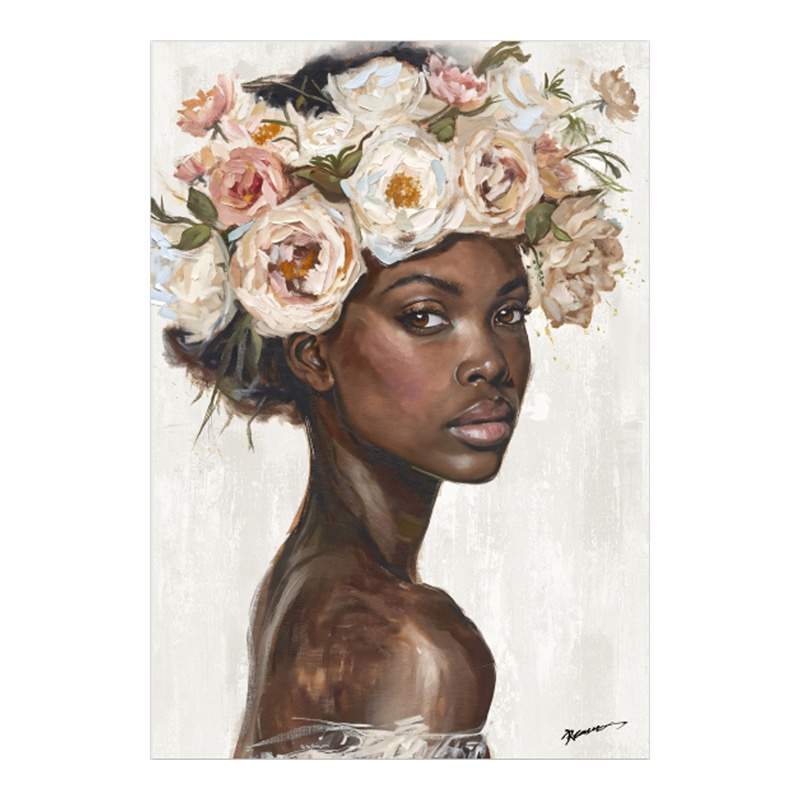 Tablou canvas Fleri, Pako World, cu rama, 70x3.5x100 cm