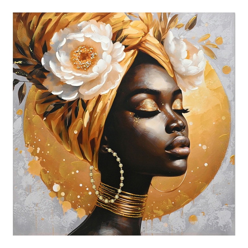 Tablou canvas Giara Inart, Pako World, 100x3x100 cm