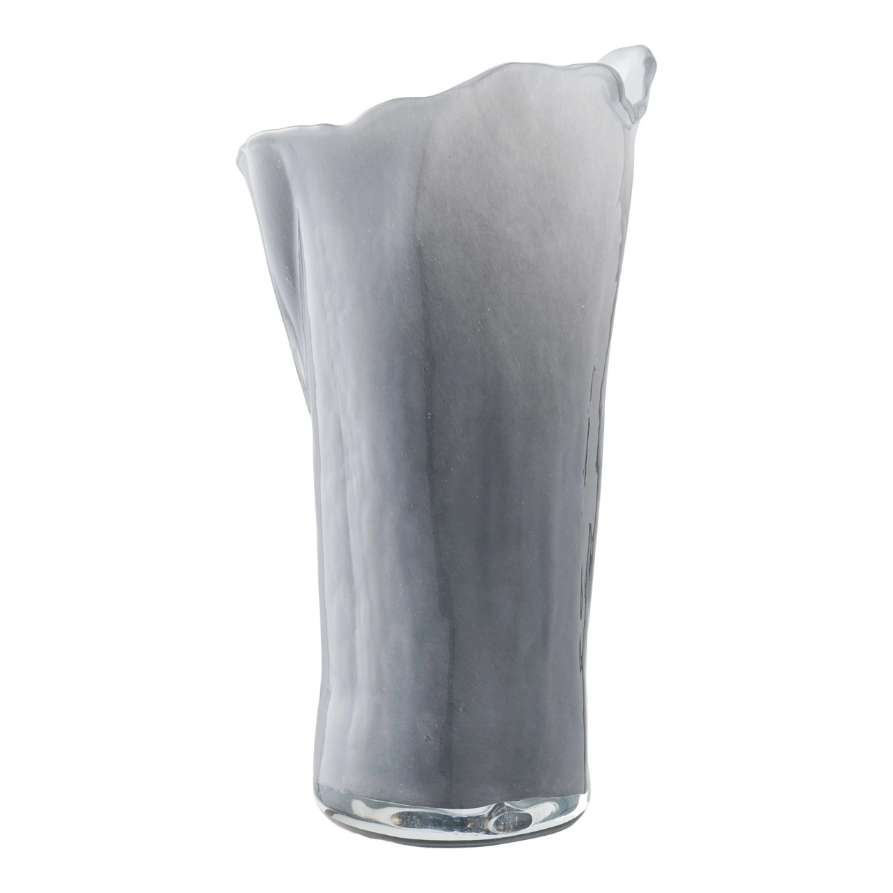 Vaza decorativa, Gri, 12.5x13x24 cm