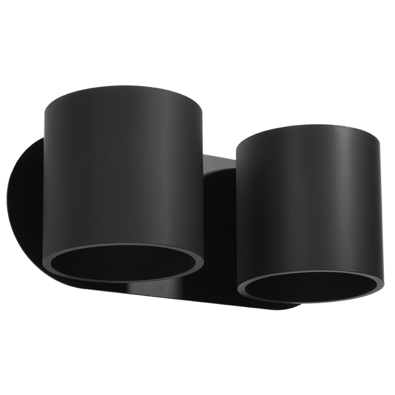 Aplica perete Orbis Negru 26x12x10 cm