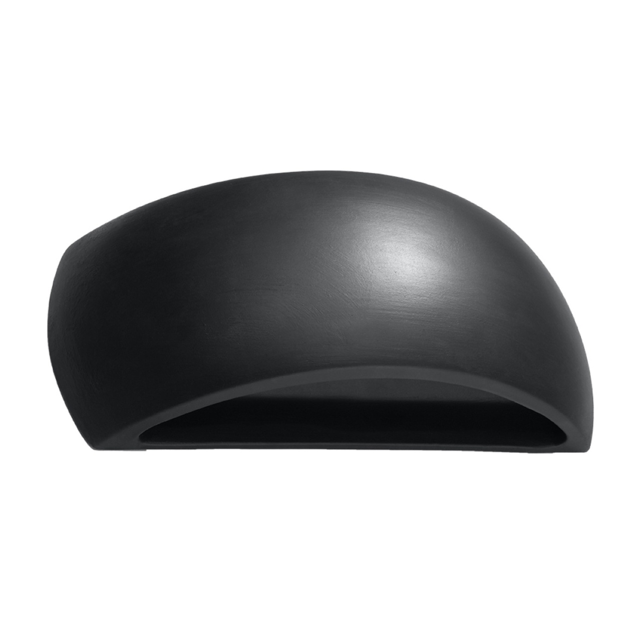 Aplica Pontius din ceramica Negru 32x9x14 cm