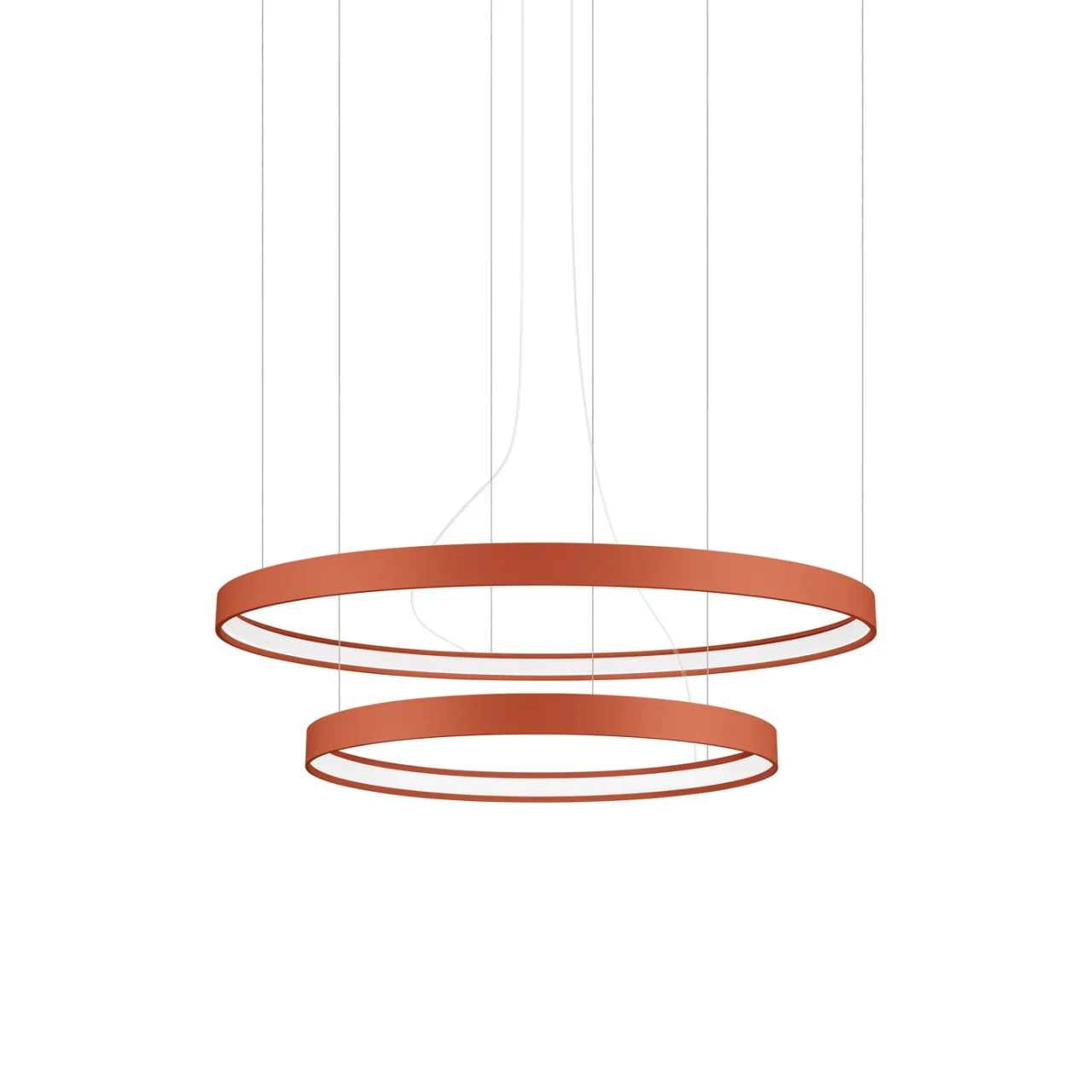 Candelabru LED Rio 2 Rosu 4000K 78x78x150 cm