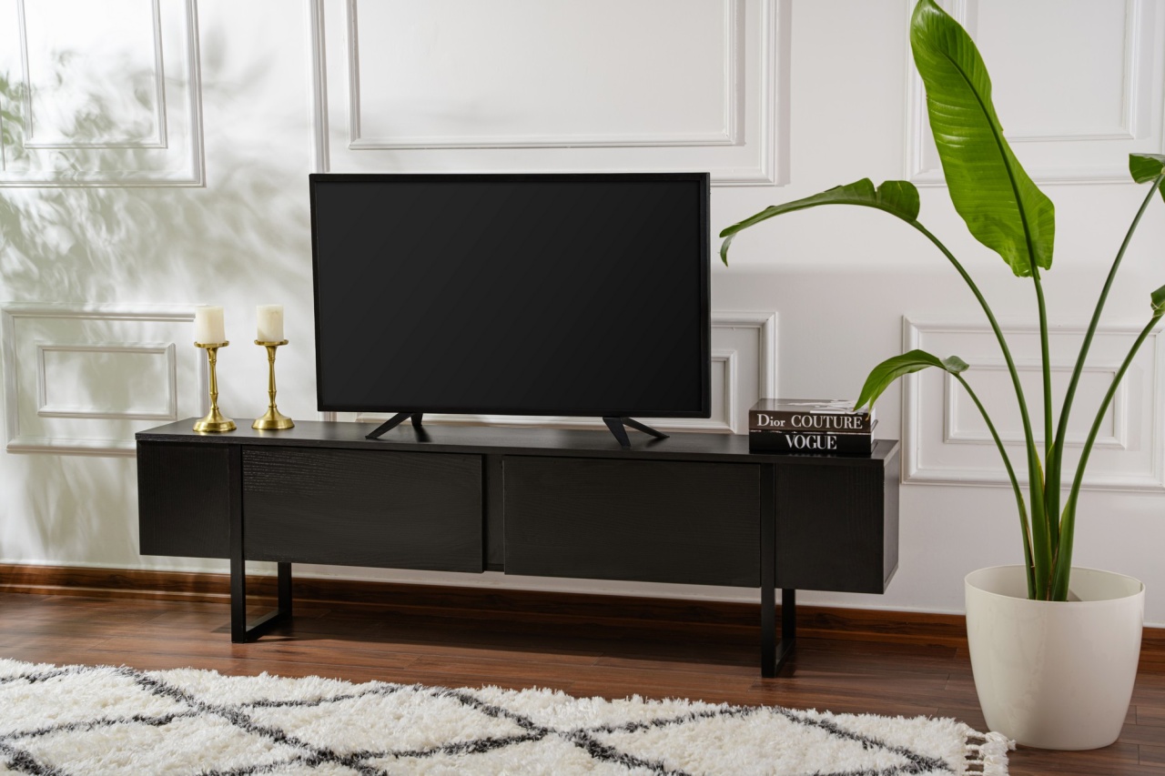 Comoda TV Serenity Negru