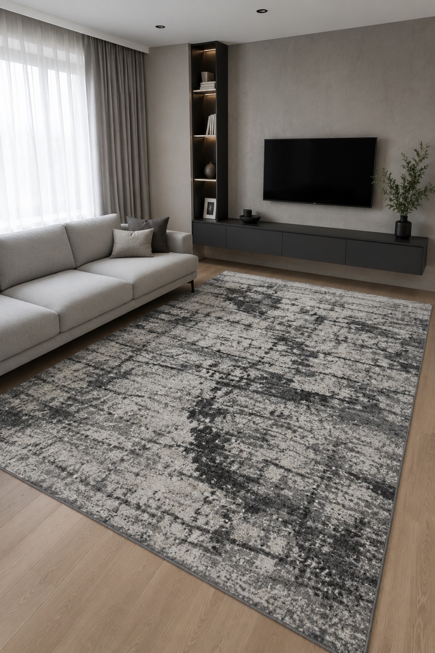 Covor, Fayno, Gri, 160x230 cm, Delta Fayno 7146 691
