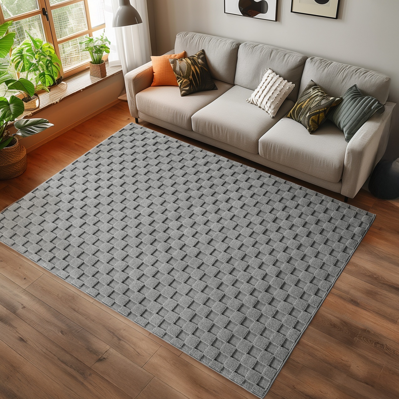 Covor Helix V4 Argintiu 200x290 cm