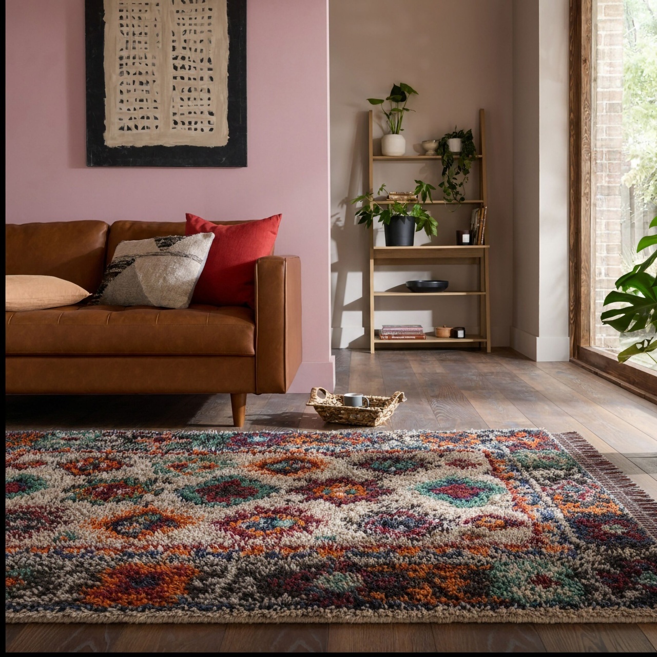 Covor Lia Shaggy Multicolor 160x230 cm