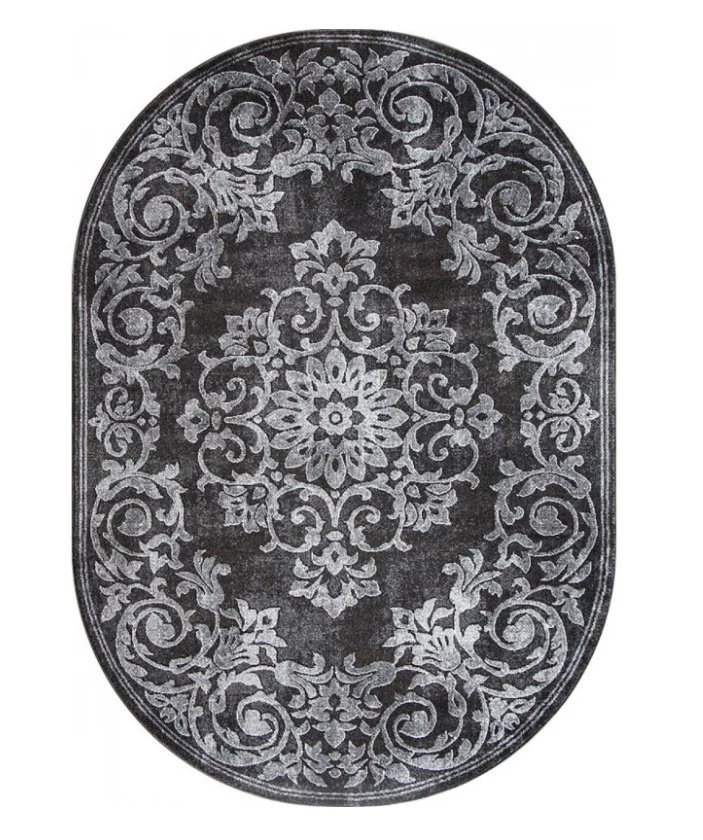 Covor Oval, Mira, Gri, 60x110 cm, Delta 24016