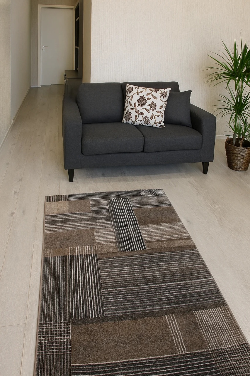 Covor Traversa, Leio, Maro, 100x800 cm, Delta 11561