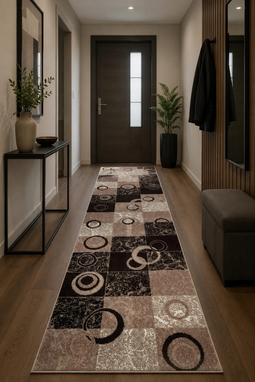 Covor Traversa, Mira, Maro, 120x400 cm, Delta 24170