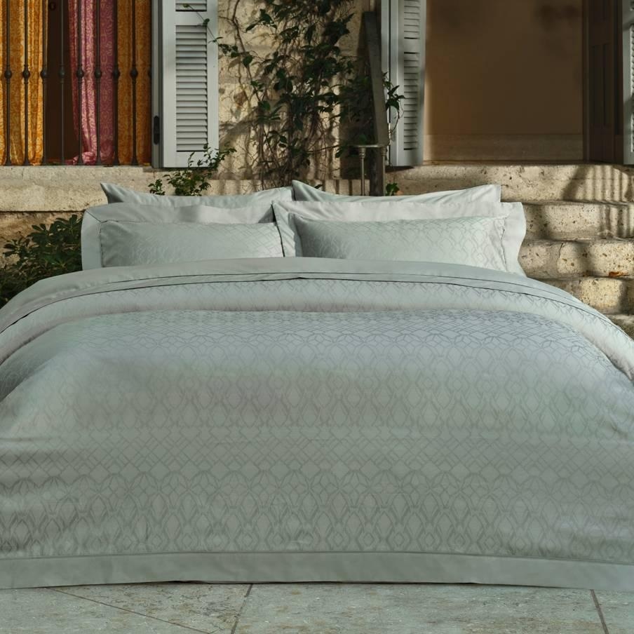 Lenjerie Mateo Green King Size (Bumbac Egiptean)