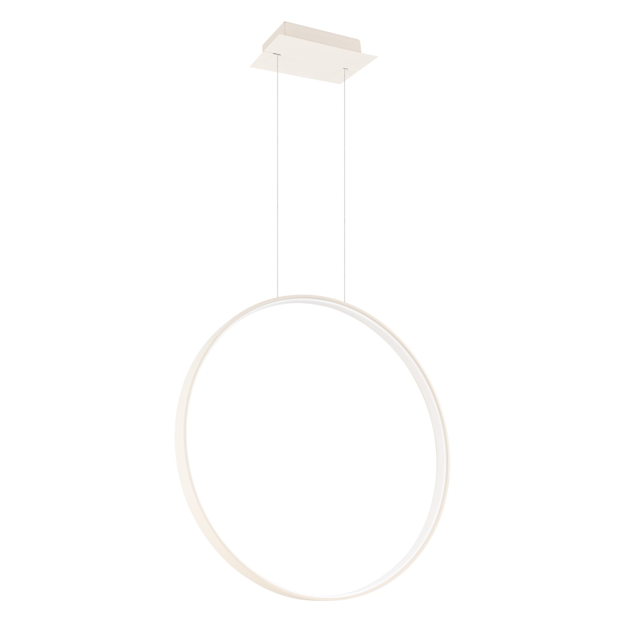 Lustra suspendata LED Rio 55 Bej 4000K 55x16x150 cm
