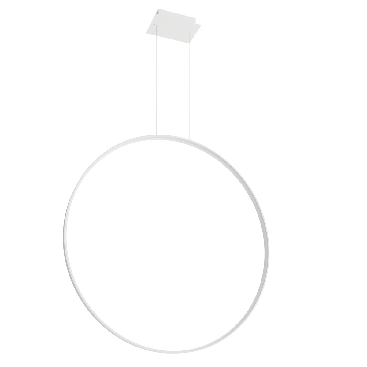 Lustra suspendata LED Rio Alb 3000K 110x16x150 cm