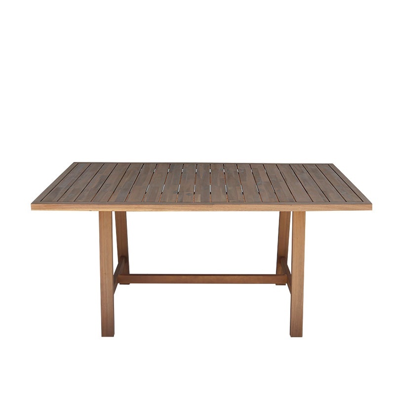 Masa de gradina, Malibu, Natural, 180x90x75 cm