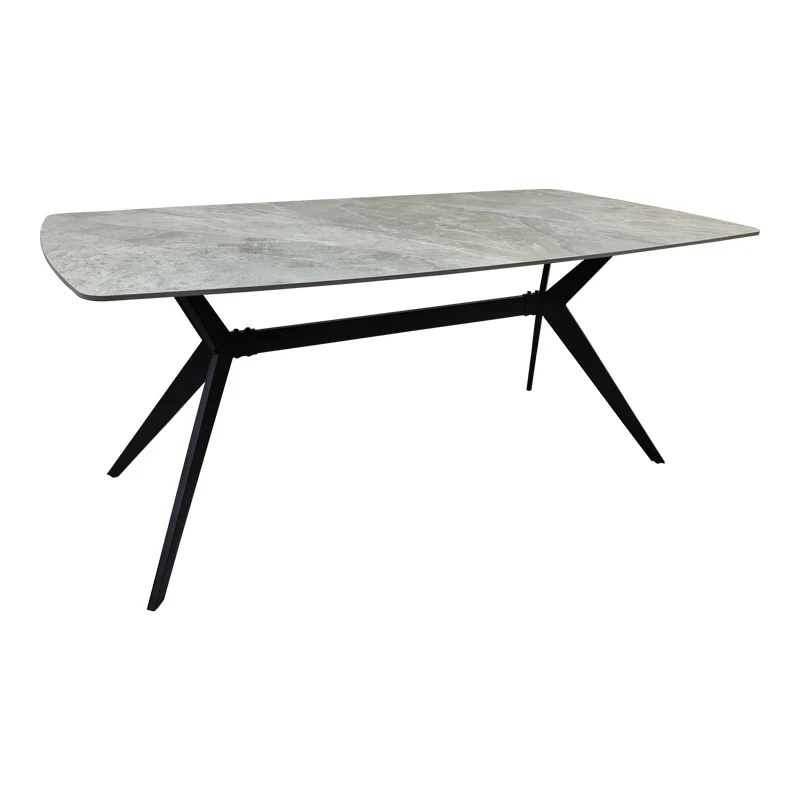 Masa Ezali, Gri, 180x90x75 cm