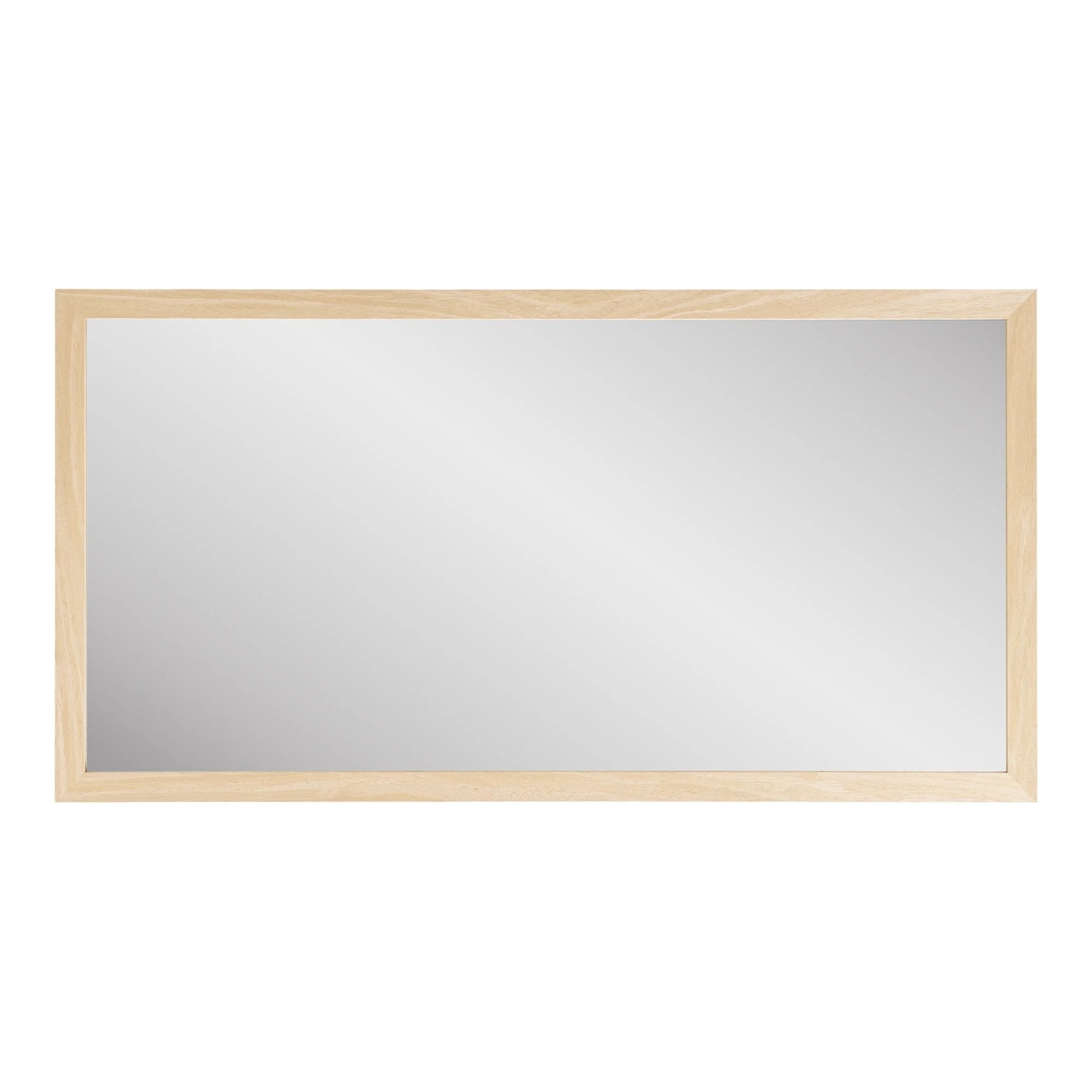Oglinda de perete Scottsdale, Natural, 2.5x45x75 cm
