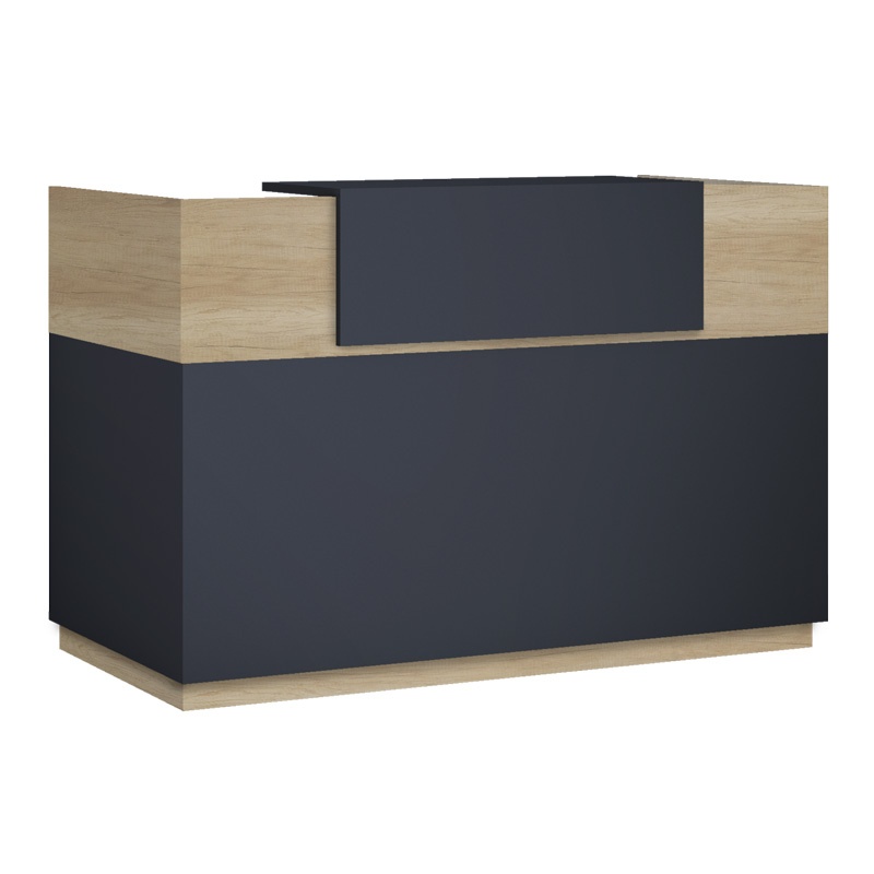 Receptie birou Lotus Antracit 200x70x110 cm